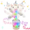 Hopearl Glowing Dancing Unicorn Toy Repeats What You Say Talking
