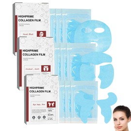 High Prime Collagen Film Collagen Mask Highprime Collagen Film Collagen Mask Face High Prime Collagen Film Collagen Mask Highprime Collagen Film Collagen Mask Face Collagen Mask 9 Pieces