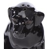 Quail Ceramics Black Labrador Salt & Pepper Shaker Pots