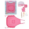 DIY Kid Cooking Baking Set Kitchen Role Play Apron Children