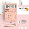 CATIGA 12 Digit Desktop Calculator with Large LCD Display, 4