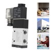 Pneumatic Solenoid Valve Aluminum Alloy Quick Response Direct Acting Solenoid