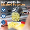 PriorityChef Large 15oz Potato Ricer with 3 Discs, Heavy Duty