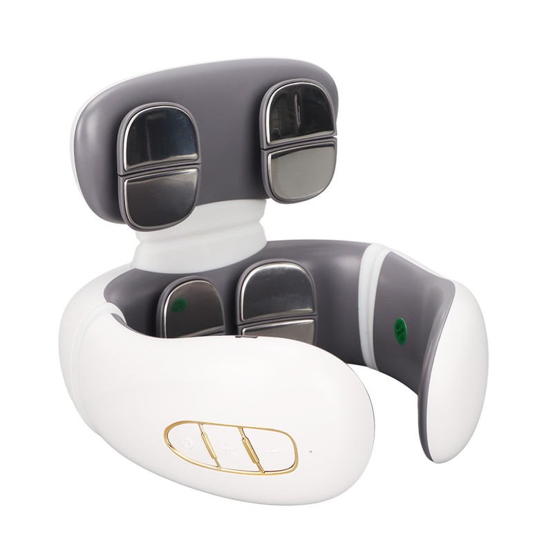 Cordless Intelligent Neck Massager Electric Vibrating Cervical Spine Massage Machine