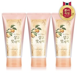 On the Body Sales Scrub and Cleansing Foam 120g x 3 / 온더바디 살구 스크럽 앤 클렌징 폼 120g x 3개