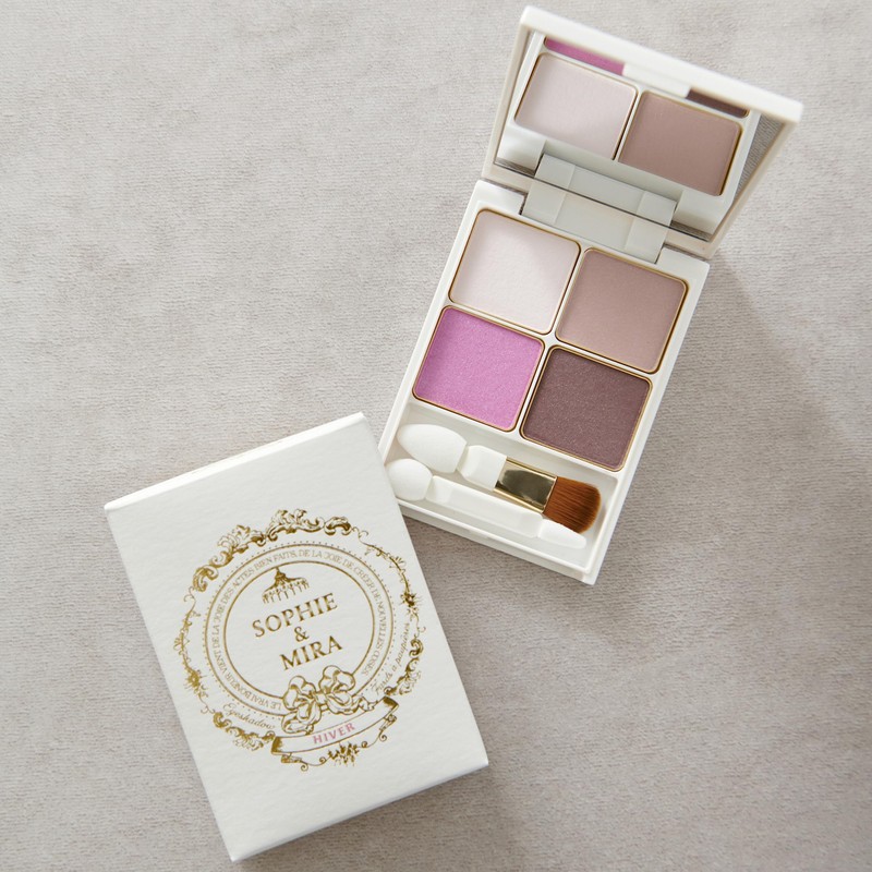 SOPHIE & MIRA Parthesia Basic Eyeshadow Palette (Yvere) Bourbet Winter
