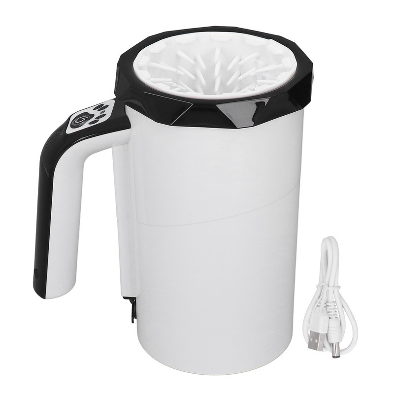 Automatic Dog Paw Cleaner Portable Split Hand Operated Rechargeable Powerful