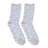 Fashion by Mirabeau Set of 2 Diamond Therapeutic Spa Sock