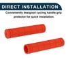 TUCKBOLD Bike Handlebar Grips Covers 120mm Long Soft | Bicycle