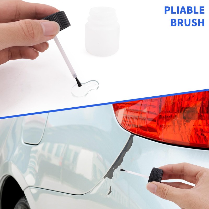 BUWUSMU 64 Pcs Touch up Paint Bottles with Applicator Brush