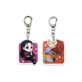 EBTY DREAMS Inc. - Set of 2 HxH Acrylic Keychain Illumi, Hisoka v1