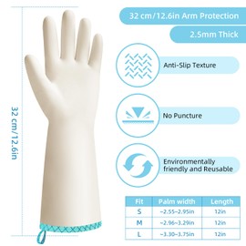 XIBIGEYE Upgrade 3-in-1 Microfiber Cleaning Cloth & Non Scratch Wire Dishcloth with Nitrile Gloves, 7 Pcs Multipurpose Kitchen Home Cleaning Rags Set for Cookware, Sink, Dishes, Stove Top - M