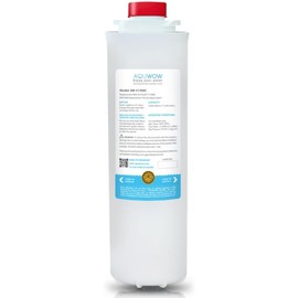 AQUWOW Replacement Water Filter For Premium Filtration – Compatible with Elkay 51300C, 55898C, ERF750, EWF3000 – No Chip, Extended Service Life (1, 12")