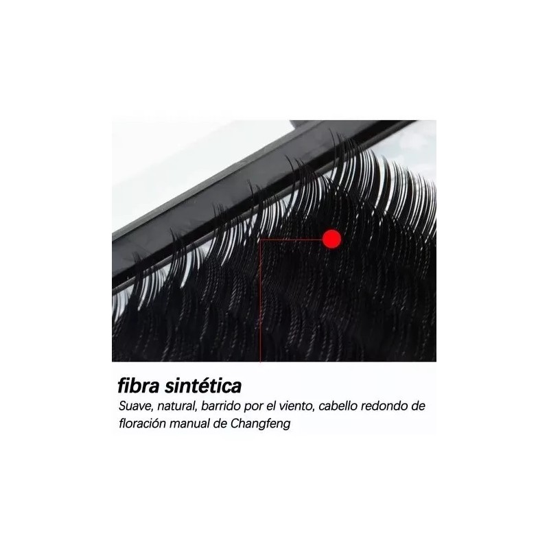 Nagaraku Blister Nagaraku Mixto Extensiones De Pestañas 0.15mm D Mix