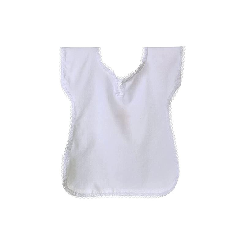Camicia da battesimo Unisex, Vestina Made in Italy, Ricamata a