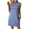 EVALESS Spring Summer Dresses for Women 2025 Casual Sleeveless Sundresses