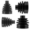 Caltric 2 Front Axle Inner Outer CV Boot Kit for