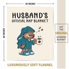 Juratar Funny Husband Gifts Blanket, Husband Birthday Gifts, Unique Wedding,