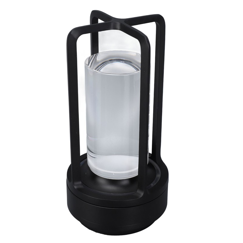 Cordless Table Lamp Crystal Lampshade 16 Color Temperatures Remote Control