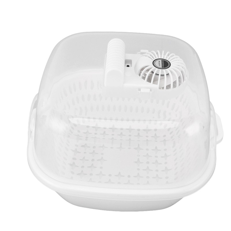 Household Defrosting Box Large Capacity Double Layer Drain Timing USB