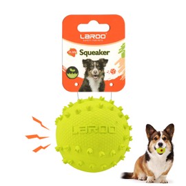 LaRoo Dog Toy Ball, Dog Sound Ball, Softball, Soccer, Rugby, Puppy, Medium Dog, Large Dog Toy