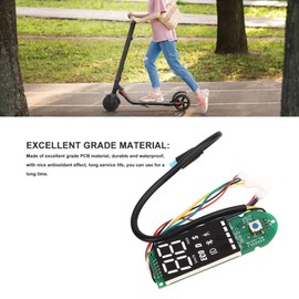 Replacement Scooter Dashboard Circuit Board, Waterproof Electric Scooter Bluetooth Circuit Board with Real-Time Display, Replacement PCB Compatible with Ninebot F30 Scooter