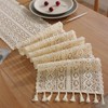 Gxfctys Table Runner, Boho Runner Cotton Linen Decorations, Farmhouse Runners