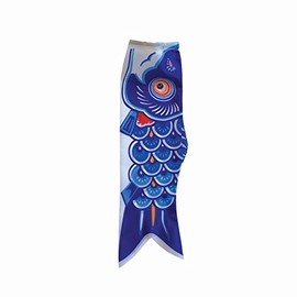 In The Breeze 12" Blue Koi Windsock