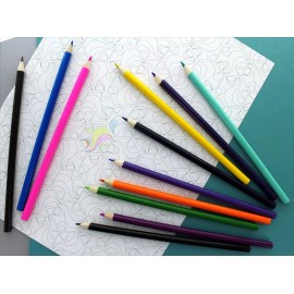 LeisureArts 80 -ack Premium Quality Pre-Sharpened Colored Pencils ~ non-toxic