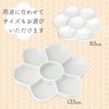 Ink luck temple pottery plum dish 13.5 pack