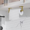 RUACQ Paper Towel Holder Under Cabinet, Wall Mounted or Adhesive