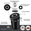 SANGKEE Bote Hermético para Café,Tarro de Café de Acero Inoxidable,1.8