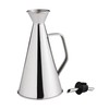 Fantes Olive Oil Can, 18/8 Stainless Steel and Silicone, 500-Milliliter
