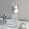 Levore 26oz Clear Water Bottle, Leak Proof One-Hand Open Flip