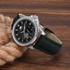 BISONSTRAP Extra Long Strap 20 mm 22 mm, Leather Watch