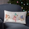 Evans Lichfield Snowy Hedgys Cushion Cover, 30 x 50cm