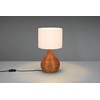 Reality Leuchten Sprout R51291036 Table Lamp Rattan Base Natural Wicker