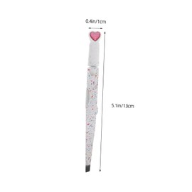 Ipetboom Eyebrow Tools Comb Tweezers Eyelash Curler Brow Eyeliner Brush Eyebrow Brush Makeup Removal Tools Eyeshadow Brush Brow Brushes for Eyebrows Brush White Plastic