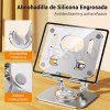 Jeswo Base De Soporte Ajustable Plegable Giratorio 360 Para Tablet