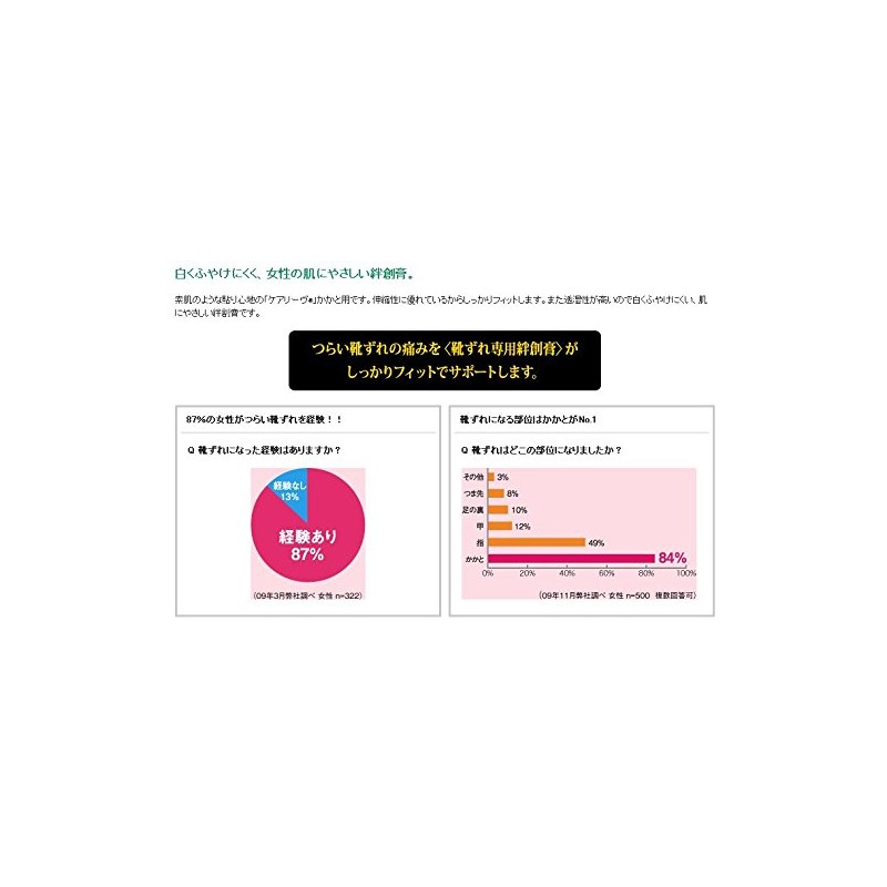 nitiban 靴zure Dedicated It Heel For Pack of 8 