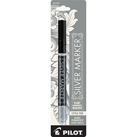 Pilot 41600 Silver Metallic Extra Fine Point Marker Pen