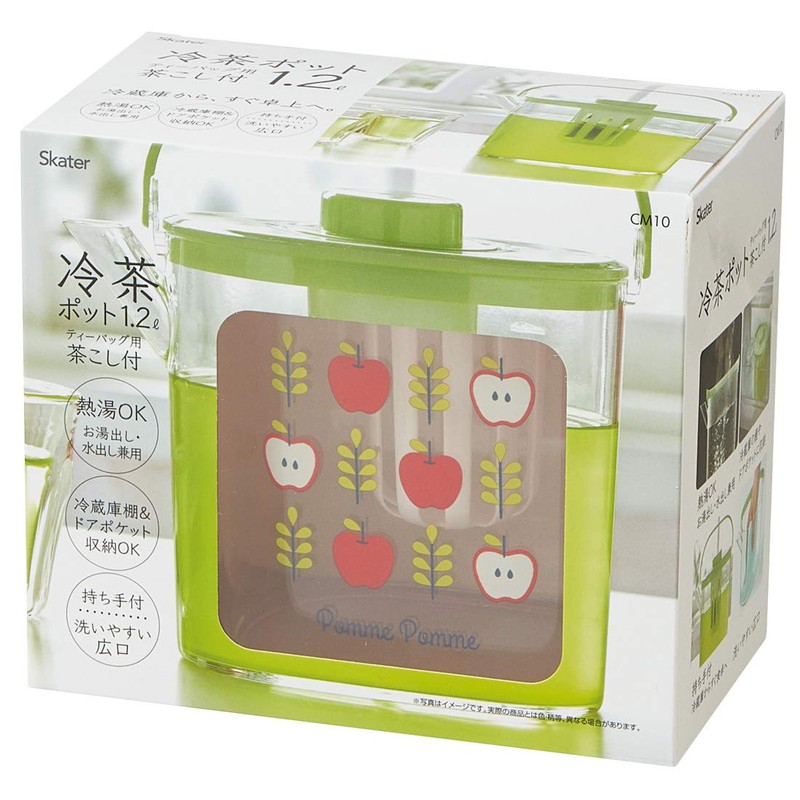 Skater CM10 Cold Water Bottle with Tea Infuser, Cold Tea