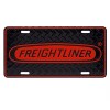 Neutron Motorsports FREIGHTLINER LOGO BLACK DIAMOND EMBOSSED PLATE LICENSE PLATE