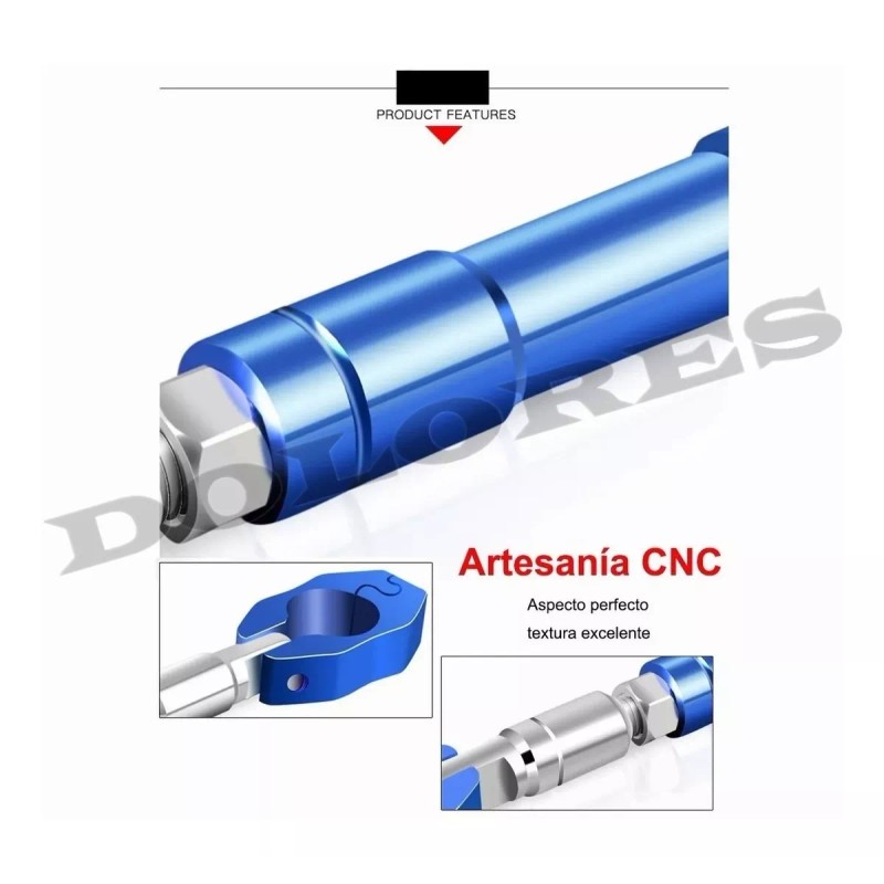 Dolores Metal Motorcycle Stunt Stabilizer Bar Puños Moto Universales