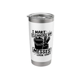 Cleaner Housekeeping Janitorial Sanitation - Cleaner Stainless Steel Insulated Tumbler