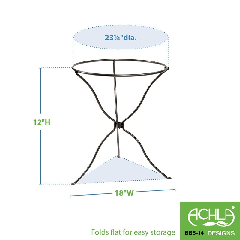 Achla Designs Tripod Ring Stand for Birdbaths and Bowls
