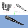 Ring Cutting Shaft, Weldon MT3 Shank to 3/4", Drill Press