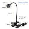 ULIKELED 3W 395NM LED Black Light, Flexible Gooseneck UV Blacklight