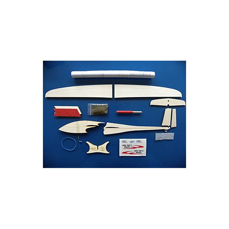 CraftyProducts Twin Shark Model Sailplane Plywood and balsa Chuck Glider