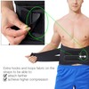 NeoTech Care Adjustable Compression Wide Back Brace Lumbar Support Belt